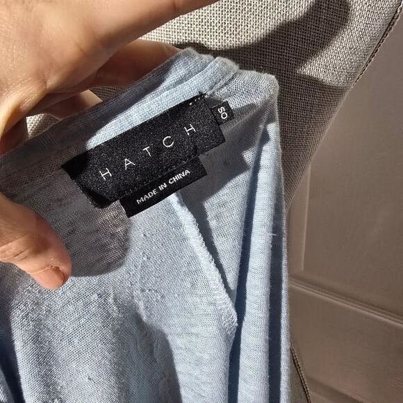 HATCH linen Maternity Tunic - Picture 5 of 6